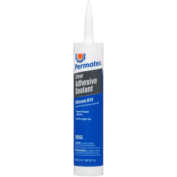 80855 – PERMTX-LOCKT Adhesive Sealant, Use To Seal/ Bond/ Repair/ Mend And Secure Glass/ Metal/ Plastics/ Fabric/ Vin...